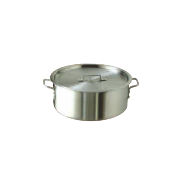 TA - Aluminum Sauce Pan with Cover and 2 Handles