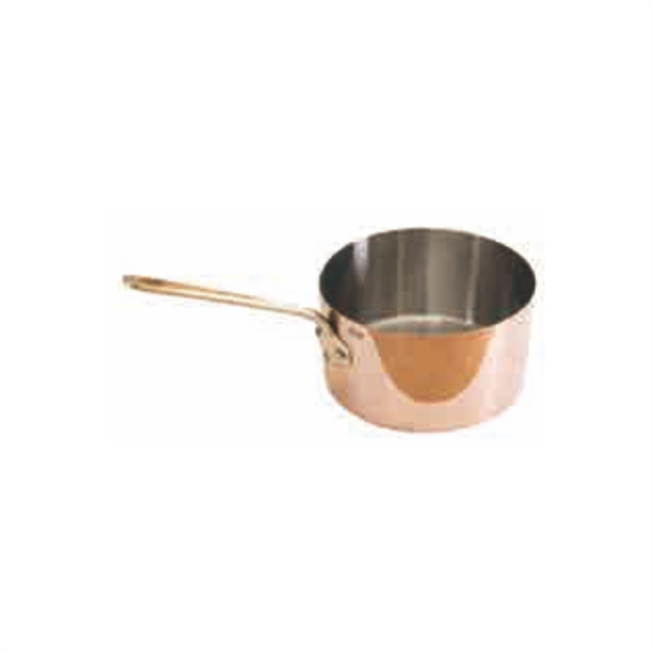 TA - Copper Sauce Pan Bronze Rivet Handle