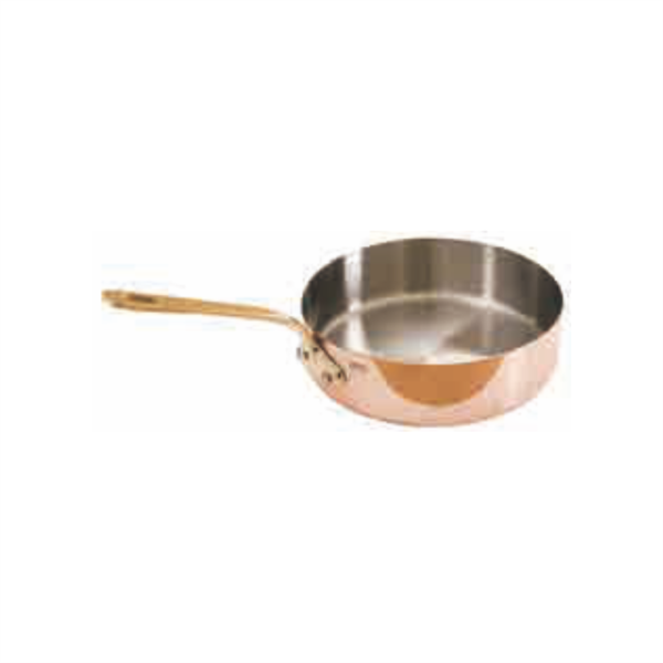 TA - Copper Saute Pan Bronze Rivet Handle