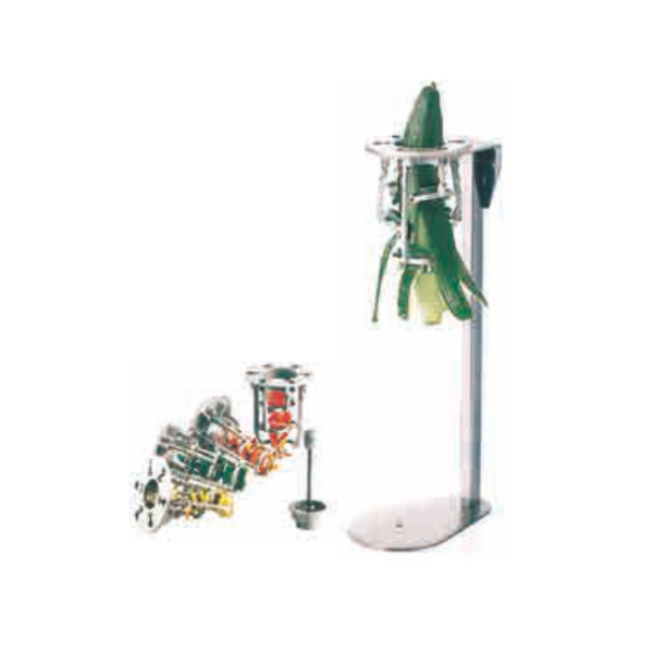 TA - Manual Long/Thin Vegetable Peeler with Stand