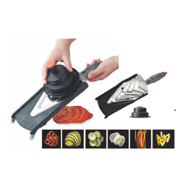 TA - Professional Fruit and Vegetable Slicer Mandoline with Pusher