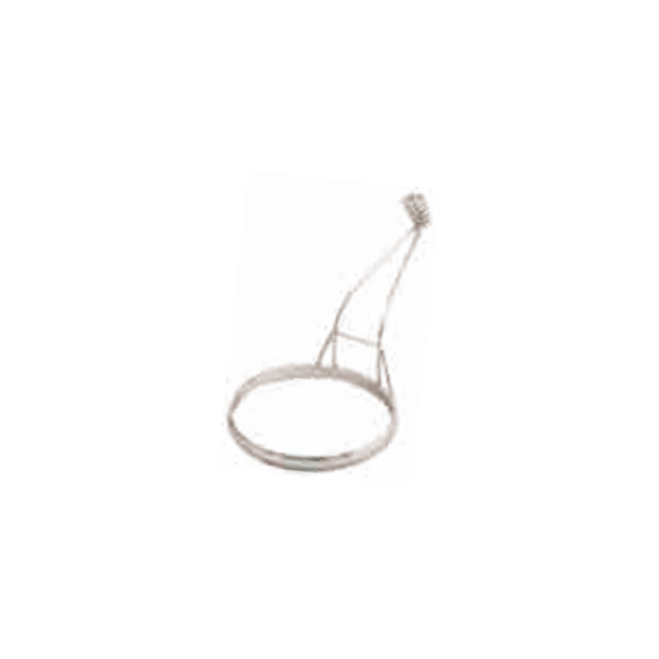 TA - Round Egg Mould Chrome Plated