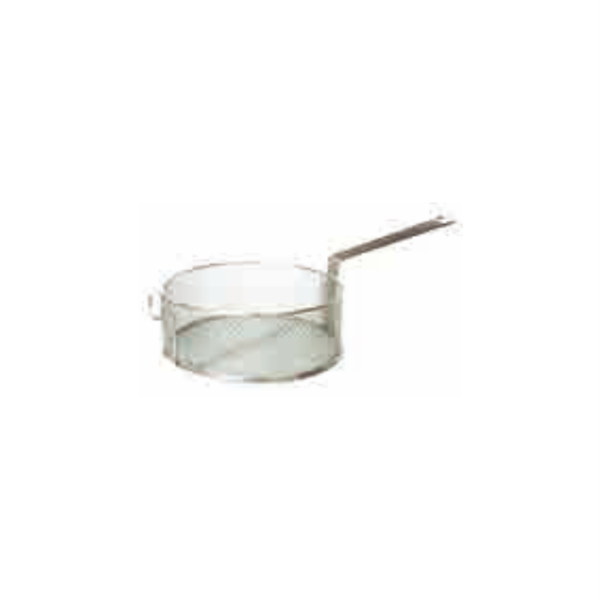 TA - S/S Round Fryer Basket with Handle
