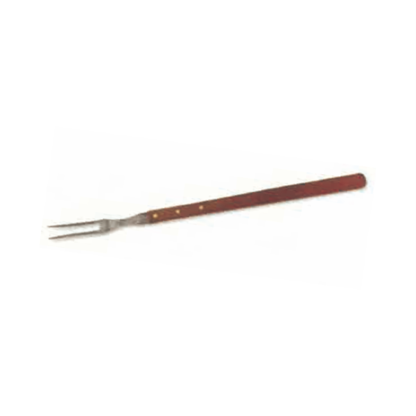 TA - S/S Camp/Toasting Fork Wood Handle