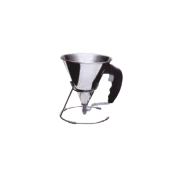 TA - S/S Mini Piston Funnel 0.8Liter