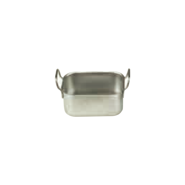 TA - Stainless Steel Rectangular Bain Marie Pot with Fixed Handle