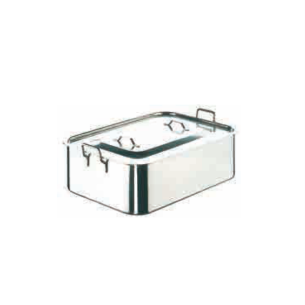 TA - Stainless Steel Roasting Pan High with Cover