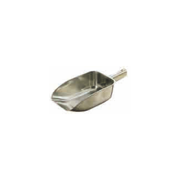 TA - Stainless Steel Scoop Flat Bottom