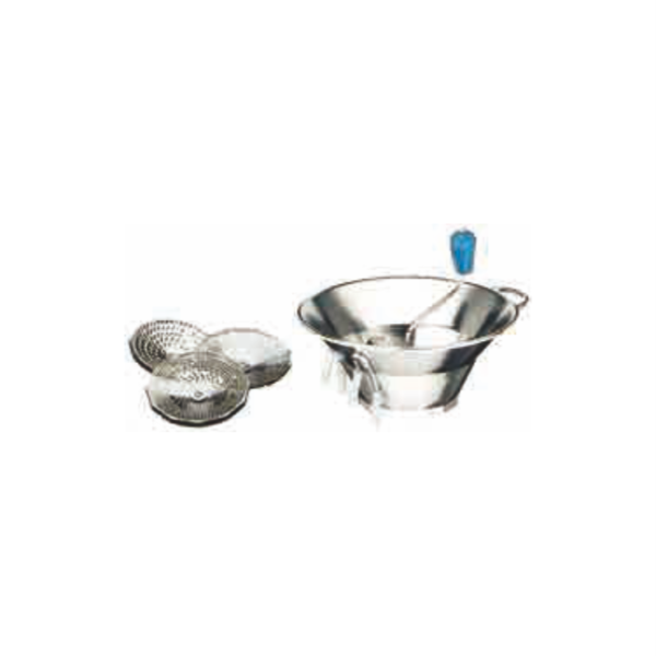 TA - Stainless Steel Vegetable Sieve or Food Mill with 3 Filters