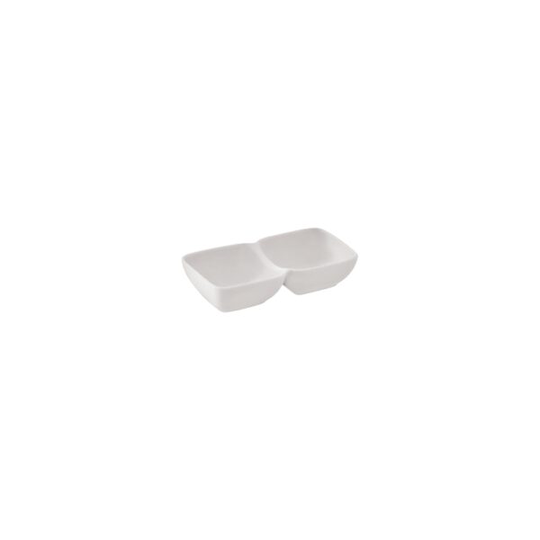 Luzerne - Whiteware Buffet Condiment Compartment Dish 2