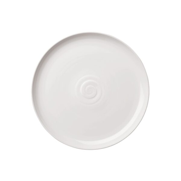 Luzerne - Whiteware Eco Coil Round Coupe Plate