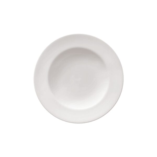 Luzerne - Whiteware Eco Round Rim Soup Plate