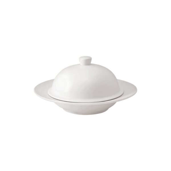 Luzerne - Whiteware Eco Round Rim Soup Plate 2