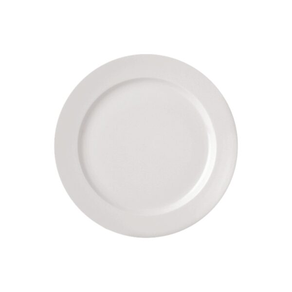 Luzerne - Whiteware Eco Round Rim Plate