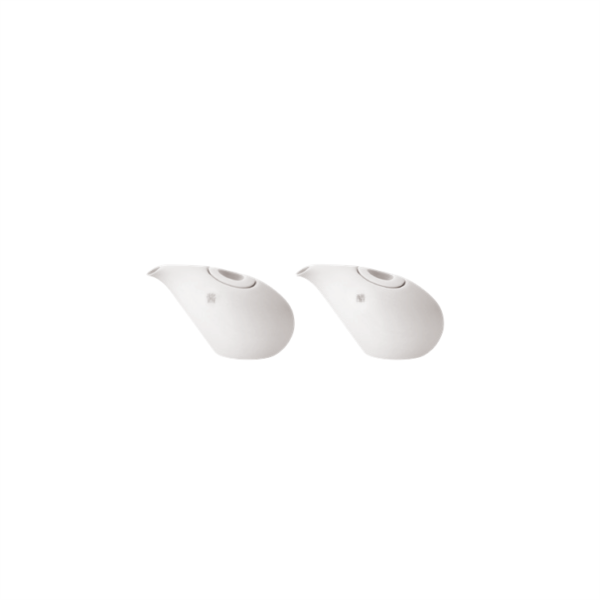 Luzerne - Whiteware Evolution Condiment Pot