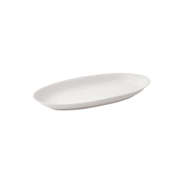 Luzerne - Whiteware Buffet Oval Plate 7
