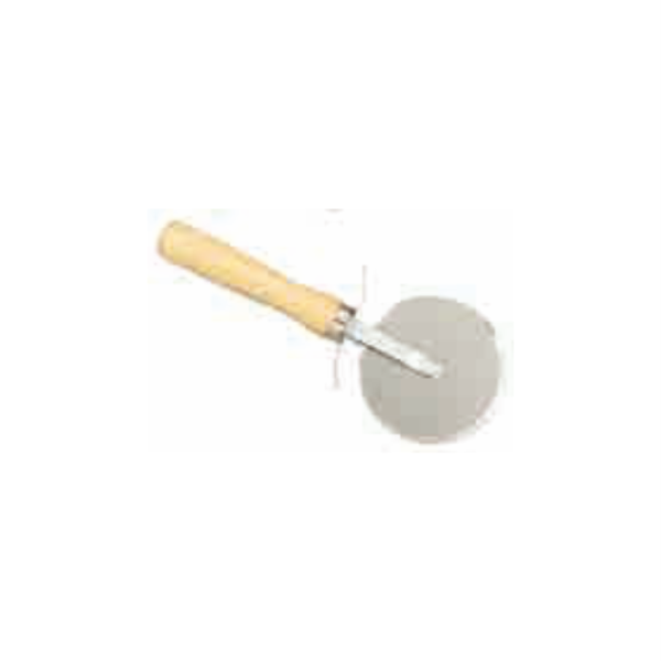 TA - Wood Handle Pizza Cutter Wheel
