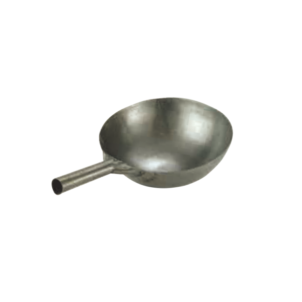 TA - Iron Wok with Tubular Handle Hand Made (H.K.)