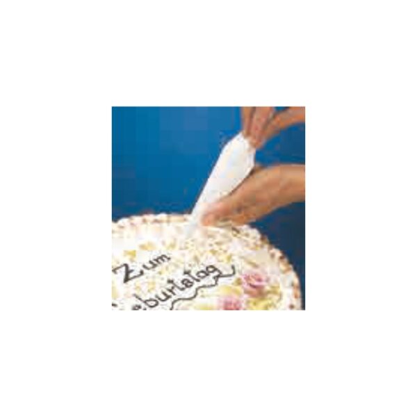 TA - Letter Decorating Pastry Bag with Closed Tip