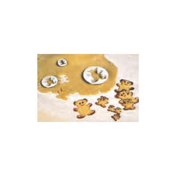 TA - Little Bear Cutter Set of 3 Size Plastic