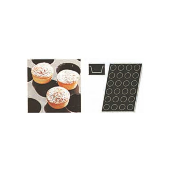 TA - Silicone Pastry Mould Muffins