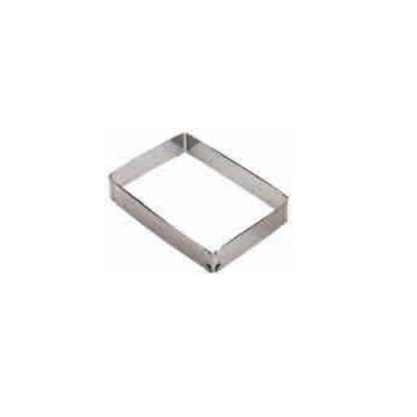 TA - Rectangular Adjustable Cake Ring Height 5cm