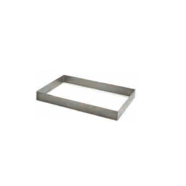 TA - S/S 18/10 Rectangular Cake Frame