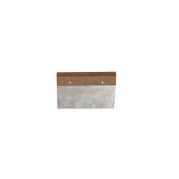 TA - S/S Dough Scraper Wood Handle