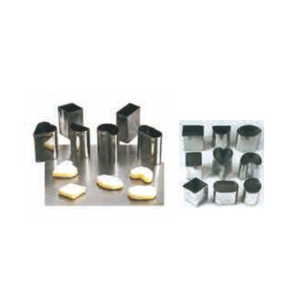 TA - Set of 9 Stainless Steel Praline Cutters